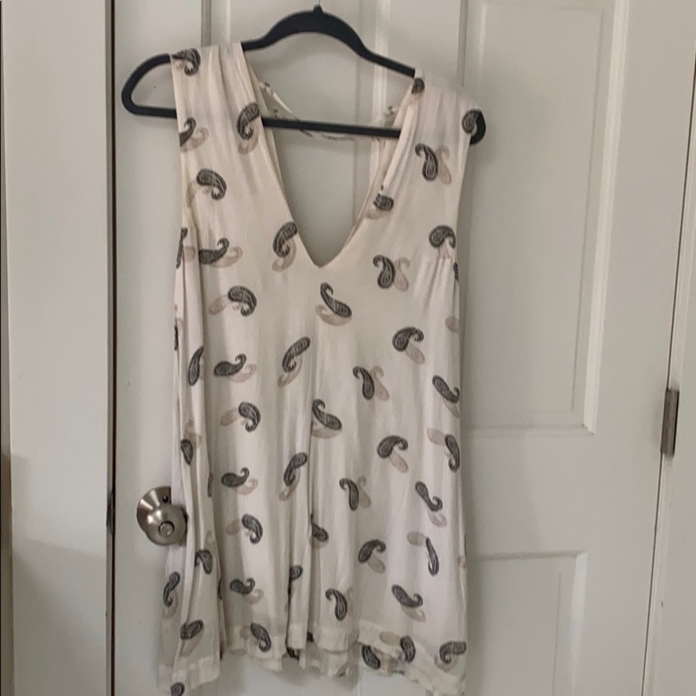 Free people mini paisley dress